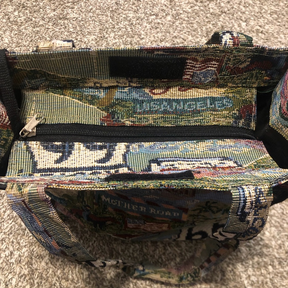 Route 66 Tapestry Travel Tote Bag - Picture 8 of 14
